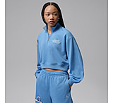 Image of Jordan Women's Jordan Brooklyn Fleece Cropped 1/4-Zip Top in 176A82E9