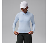 Image of Jordan Women's Jordan Dri-FIT Long-Sleeve Golf Polo in Blue IR5116-407 4CBF6BA6