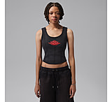 Image of Jordan Women's Jordan Flight Fleece Corset in Black IM6788-010 AAE6C89F
