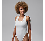 Image of Jordan Women's Jordan Flight Sleeveless Knit Bodysuit in White IF1130-100 7BADCCC3