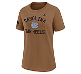 Image of Jordan Women's North Carolina 2026 Military Appreciation Jordan Brand Dri-FIT College T-Shirt in Brown 0JKQ2EANCN-WYJ F3447914