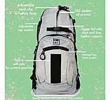 Image of K9 Sport Sack AIR PLUS, Medium, Grey