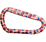 Image of KeyGear Snappy Carabiner, Stars and Stripes 50-KEY0185