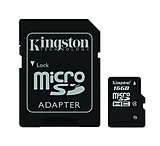 Image of Kingston Class 4 microSDHC Memory Card
