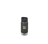Image of Klean Kanteen Insulated Wide W/ Caf Cap 2, 12oz, Shle Blk