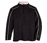 Image of Kuhl Europa 1/4 Zip Sweater - Men's-Black-Large