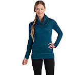 Image of Kuhl Lea Reversible Sweater-Women's-Deep Sea-Small