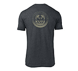 Image of KUIU Circle Back Logo T-Shirt in Charcoal Size 3XL AF7E91F5