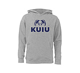 Image of KUIU Youth Stacked Logo Hoodie in Grey Heather Size XL FAB139E9