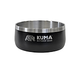 Kuma Outdoor Gear Stainless Steel Dog Bowl, Black, 201-KM-SSDB-BB