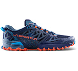 La Sportiva Bushido III Wide Road Running Shoes - Men's, Deep Sea/Cherry Tomato W, 41, 56U-643322W-41