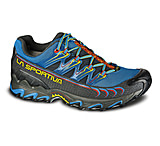 Image of La Sportiva Ultra Raptor GTX Trail Running Shoe - Men's-Blue/Red-Medium-43.5