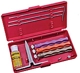 Image of Lansky 3-Stone Standard Diamond System Knife Sharpening Kit