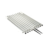 Image of Lee's Tackle 19ft Extra Strong Bright Silver Outrigger Poles 2in OD