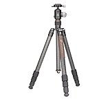 Image of Leofoto LX-284CT/XB-38 Reversible Travel Tripod w/ Ball Head Set