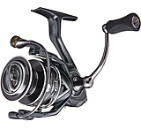 Lew's Custom Lite 100 Spinning Reel, SZ 100 Reel, 10+1 Bearings, 5.6-1 Ratio, Tanso Tech Frame, Sideplate and Rotor, Aluminum Speed Gears, Hybrid Carbon Drag, Reversible Retrieve, Gray, CL100