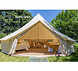 Image of Life Intents REPAIRED 19ft. 6M FernwehTM bell tent Lot 9G 3B1CD8EE