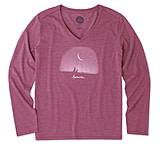 Image of Life Is Good Awesome Universe Long Sleeve Cool Vee Women's