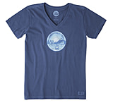 Image of Life Is Good Camp Coint Crusher Vee Women's