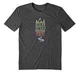 Image of Life Is Good Cool Tee Hike Into The Wild T-Shirt - Men's