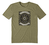 Image of Life Is Good Cool Tee Wander Compass T-Shirt - Men's