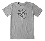 Image of Life Is Good Crusher Tee Outdoor Action Top - Unisex