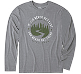 Image of Life Is Good Get Lost Long Sleeve Cool Tee Men's