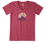 Image of Life Is Good Happy Trails Crusher Tee Women's