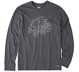 Image of Life Is Good Off-Road Outdoor Long Sleeve Crusher Tee Men's
