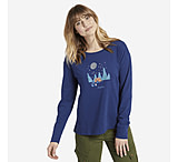 Image of Life Is Good Simplify Camping Long Sleeve Breezy Tee Women's