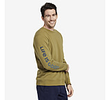 Image of Life Is Good Simply True Crew T-Shirt - Men's