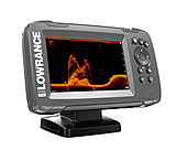 Image of Lowrance HOOK²-5x 5&quot; GPS SplitShot Fishfinder w/Track Plotter Transom Mount SplitShot Transducer