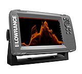 Image of Lowrance HOOK²-7x 7&quot; GPS SplitShot Fishfinder w/Track Plotter Transom Mount SplitShot Transducer
