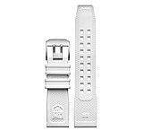 Image of Luminox Rubber Strap, 24mm, White 423360EF