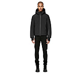 Image of Mackage Isidro-J Jacquard Down Jacket With Hood - Mens