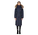 Image of Mackage Jada Maxi Length Winter Down Coat With Sheepskin - Womens