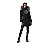 Image of Mackage Kay Down Coat w/ Silverfox Fur Collar - Womens
