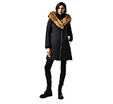 Image of Mackage Trish Mid-Length Down Coat w/ Natural Fur Collar- Womens
