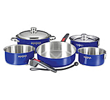 Image of Magma Non Induction Cookware Set - 10 Piece - Cobalt Blue