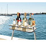 Image of Magma Rectangle Party Table With Dual Rail Mount