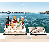 Image of Magma Rectangle Party Table With Fillet Table And Levelock Mount
