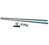 Image of Malone Auto Racks Galvanized Cross Bars w/ Mounting Hardware