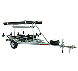 Image of Malone Auto Racks MegaSport 2 Boat Ultimate Angler Package - Saddle Up Pro
