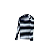 Image of Mammut Crag Longsleeve-Men's-Large-Onyx Striped