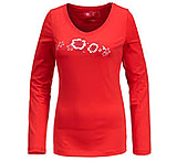 Image of Mammut Kaska Longsleeve Women-Poppy-Small