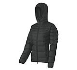 Image of Mammut Miva Hooded Jacket - Women's-Black / Bellis-
