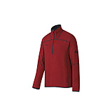 Image of Mammut Phase Zip Pull-Men's-Large-Carmine/Dark Orange