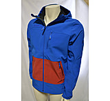 Image of Mammut Runbold SO Hooded Jacket-Men's-Large-Dark Cyan/Carmine