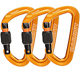 Image of Mammut Sender Screwgate 3-Pack Carabiners