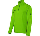 Image of Mammut Snow Zip Longsleeve Men - Periodot - Large